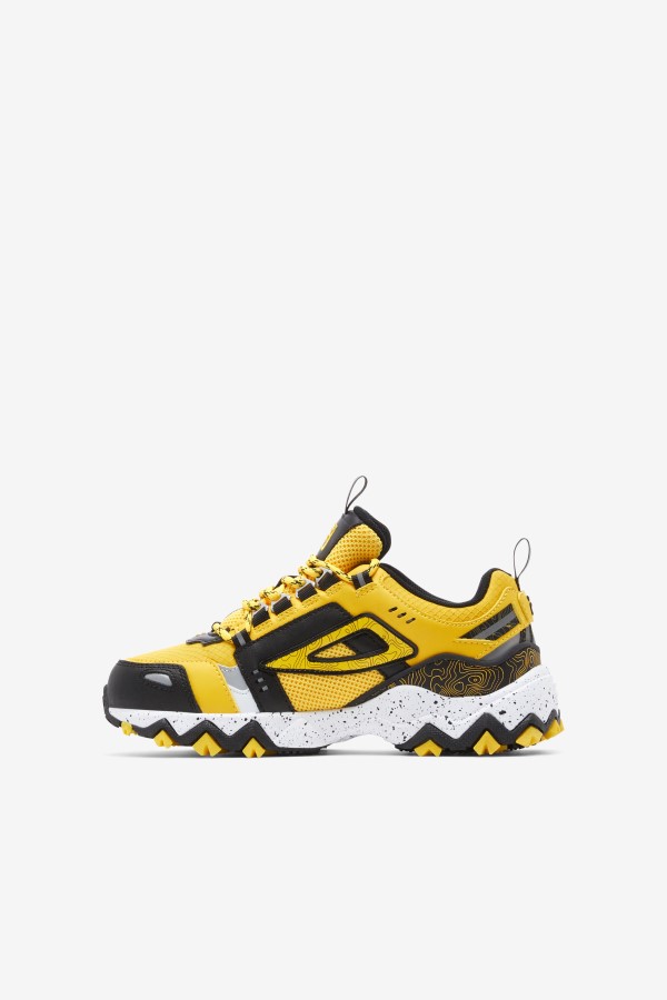 Fila Lemon/Black/White Big Kids\' Oakmont Tr