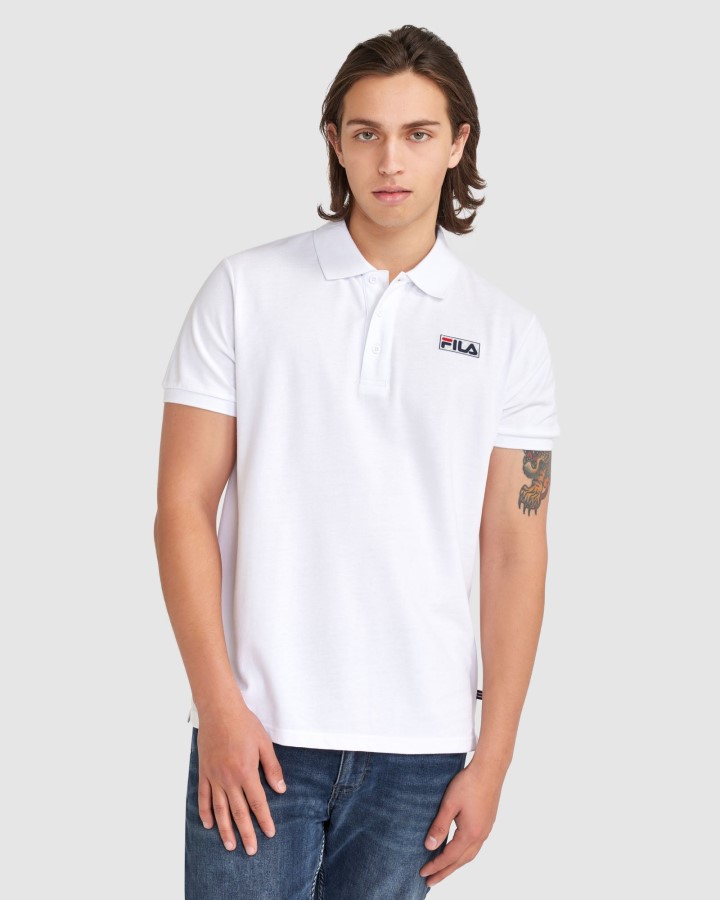 Men's Asher Polo White Fila
