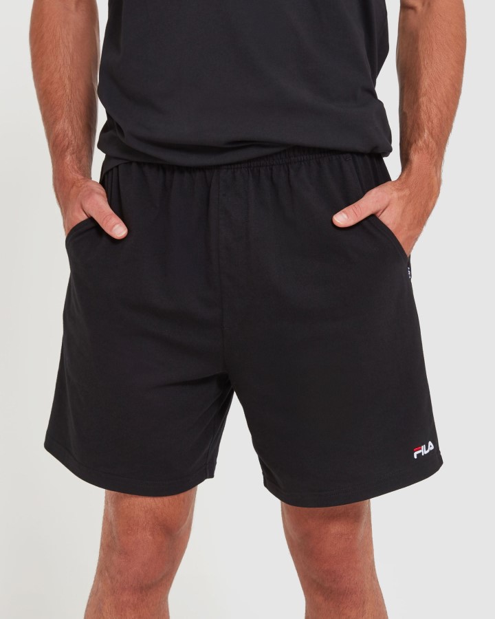 Classic Men's Jersey Shorts Fila Black