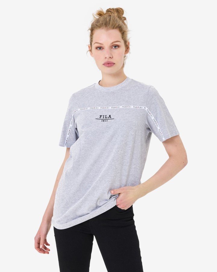 Unisex Urban Tee Grey Marle Fila
