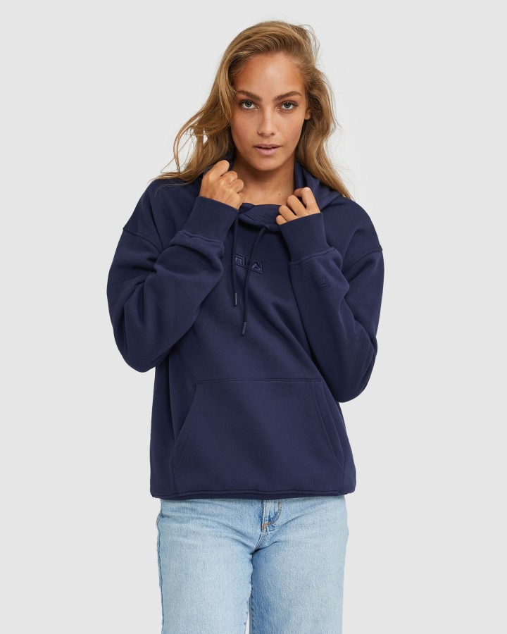 Unisex Urban Classics 2.Zero Hood New Navy Fila