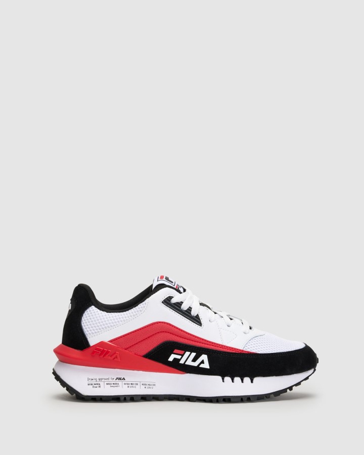 Men's N-Gen Skyway White/Black/Red Fila