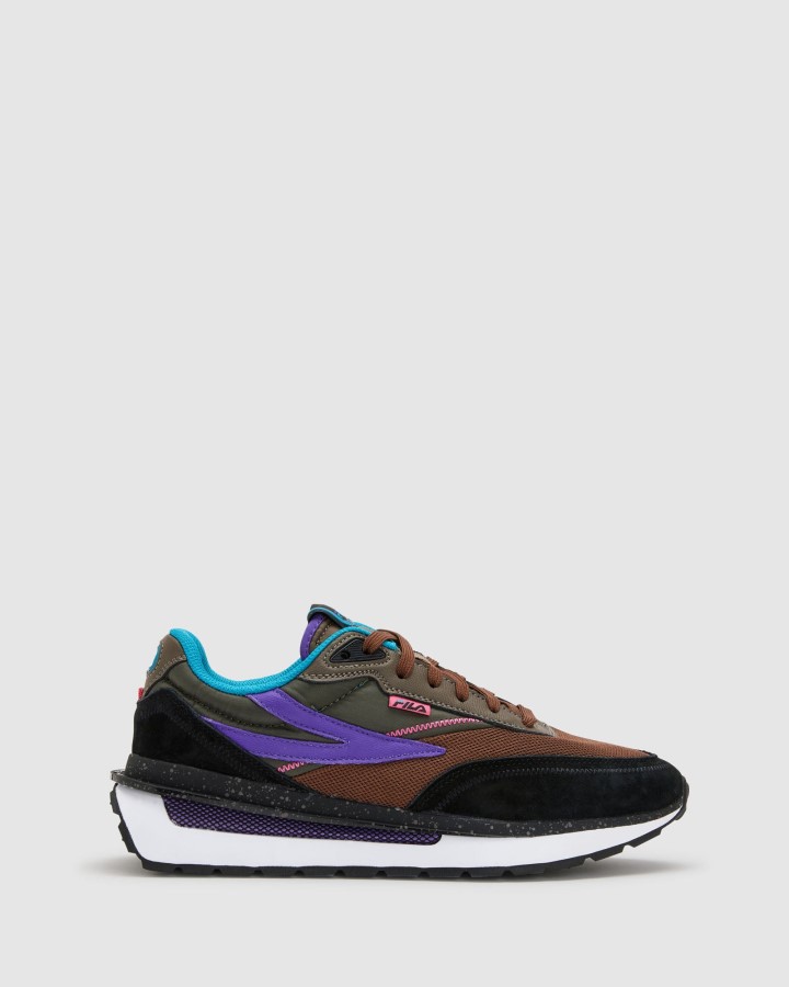 Fila Men's FILA Renno Black/Pcone/Elpurp