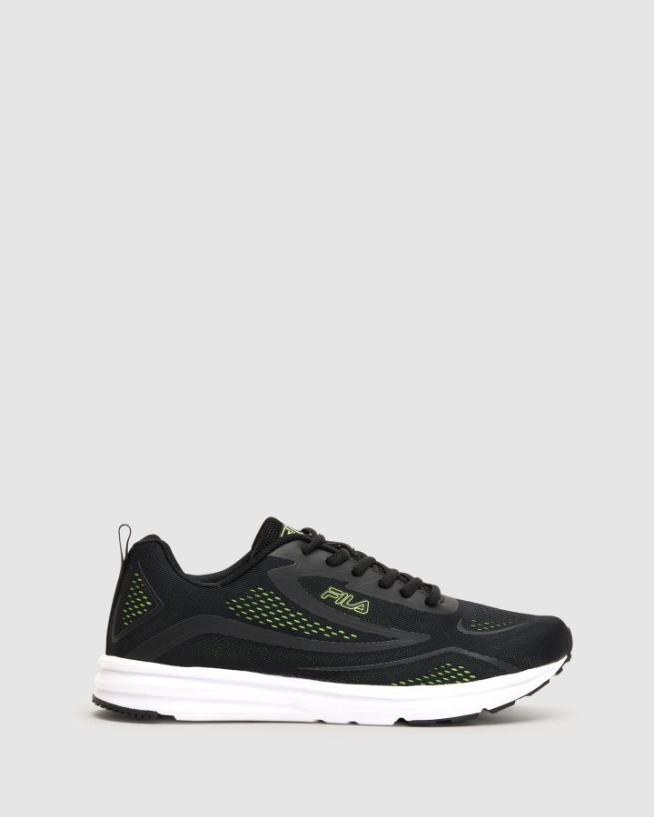 Black/Lime Men's Pavia Fila