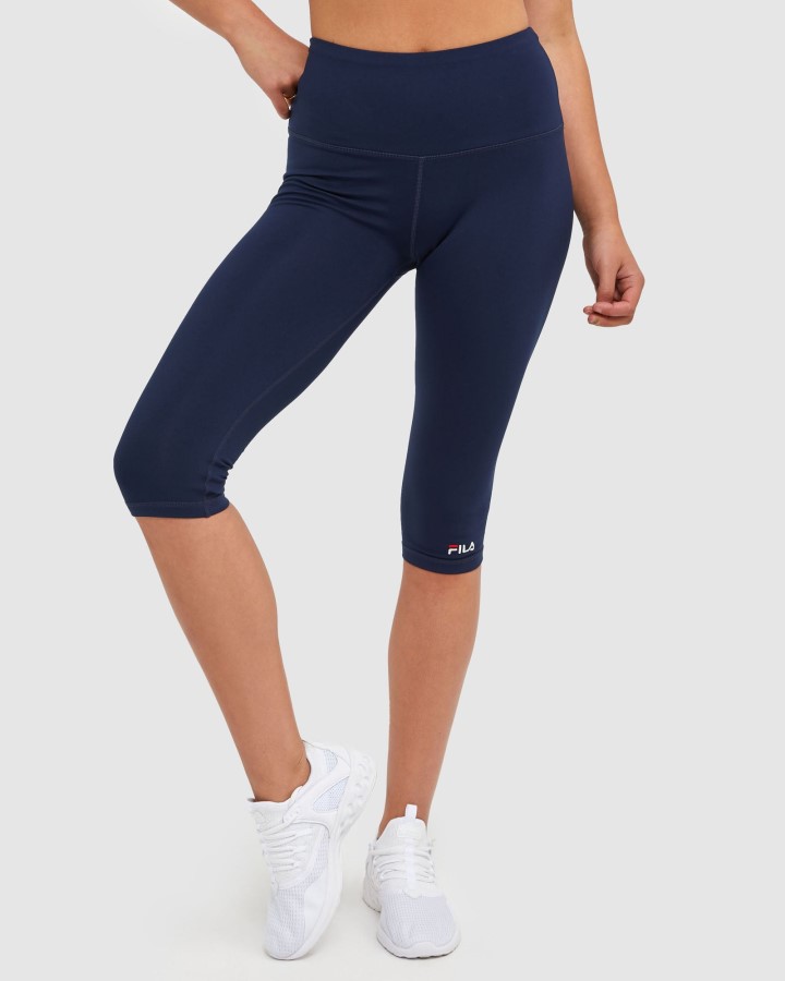 New Navy Classic Women's Capri Tights Fila