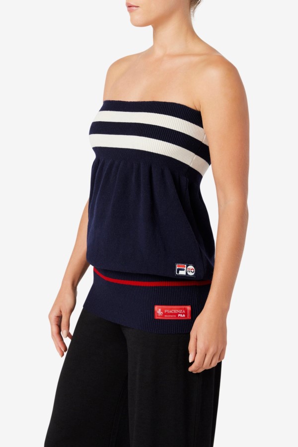 Navy/White/Red Fila Girdle Skirt