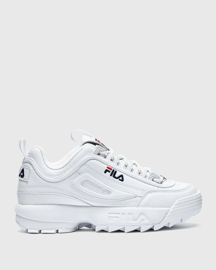 Women's Disruptor II White Fila