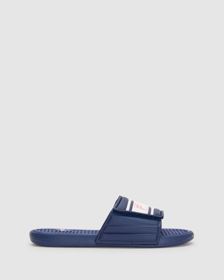 Navy/Pink Women's Atrani Slide Fila