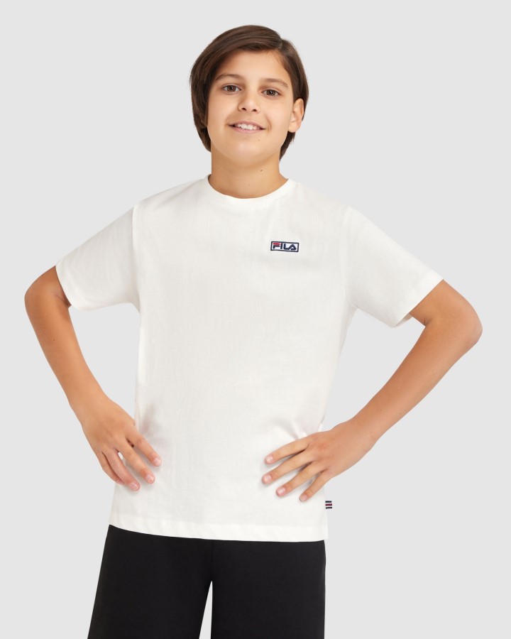Fila Kid's Parker Tee White