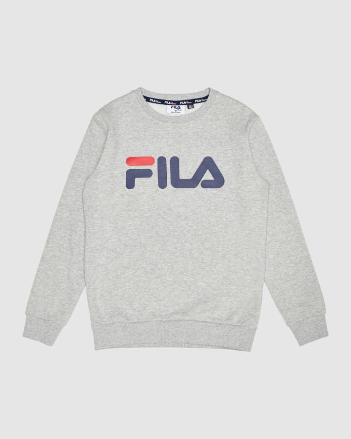Silver Marle Fila Classic Kid's Crew