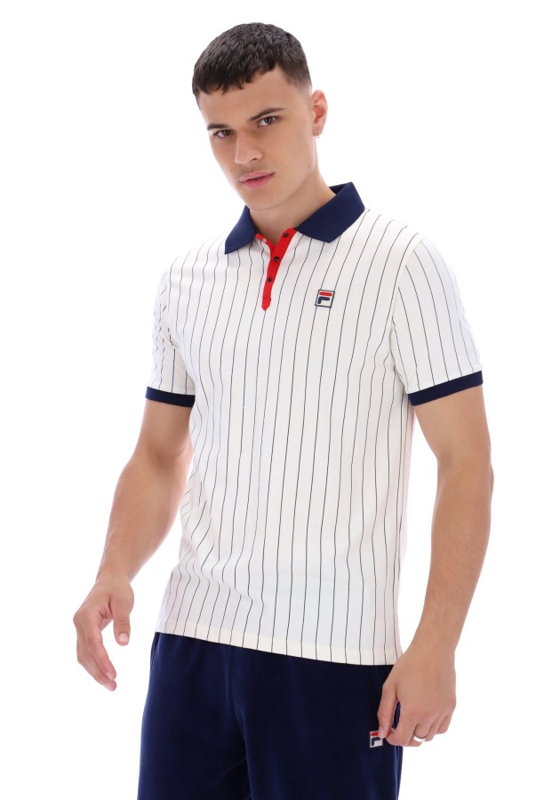 BB1 Classic Vintage Fila Striped Polo