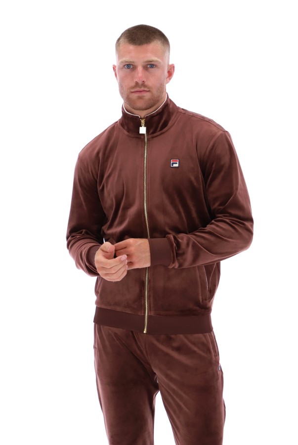Irving Velour Track Top Fila Fashion