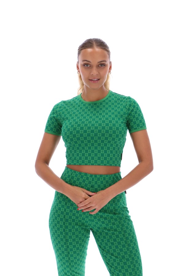 Jane Cropped T-Shirt Fila